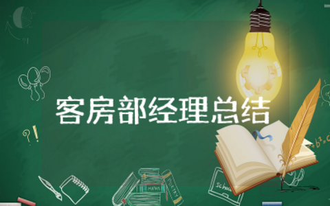 客房部经理上半年总结及计划 2023年客房经理半年度工作总结范文