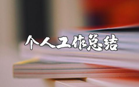 教师个人工作总结范文 教师工作进展报告书模板