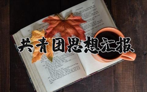 共青团思想汇报范文汇总 共青团思想总结模板合集