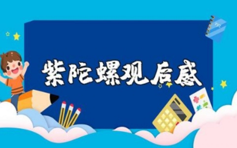 《紫陀螺》观后感范文合集 看《紫陀螺》的心得体会模板大全