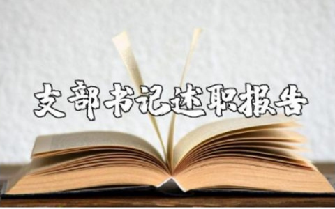 2023年支部书记述职报告范文 支部书记工作述职汇报合集