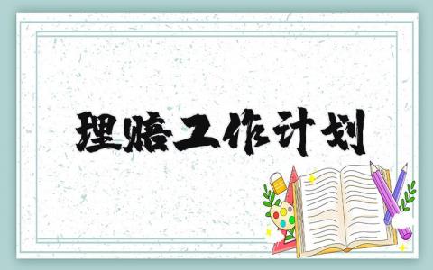 理赔工作计划通用范文 2024理赔工作实施方案汇总