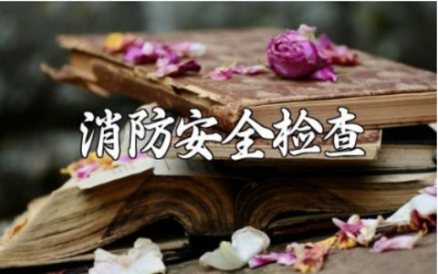 消防安全检查记录表范本 消防安全检查完整详细模板汇总