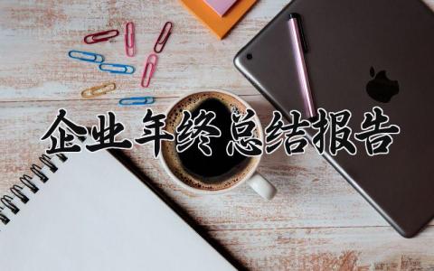 企业年终总结报告范文大全 企业年终总结报告个人工作