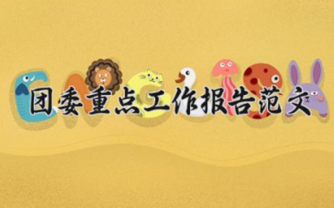 团委重点工作报告范文 团委工作汇报报告（10篇）